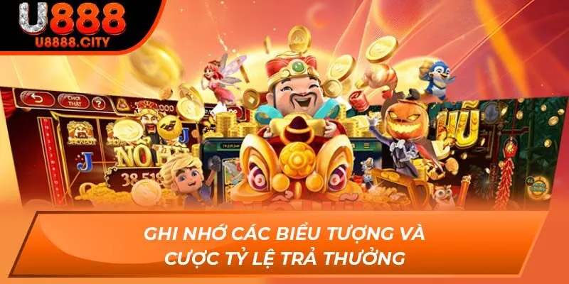 Ghi nhớ các biểu tượng và cược tỷ lệ trả thưởng